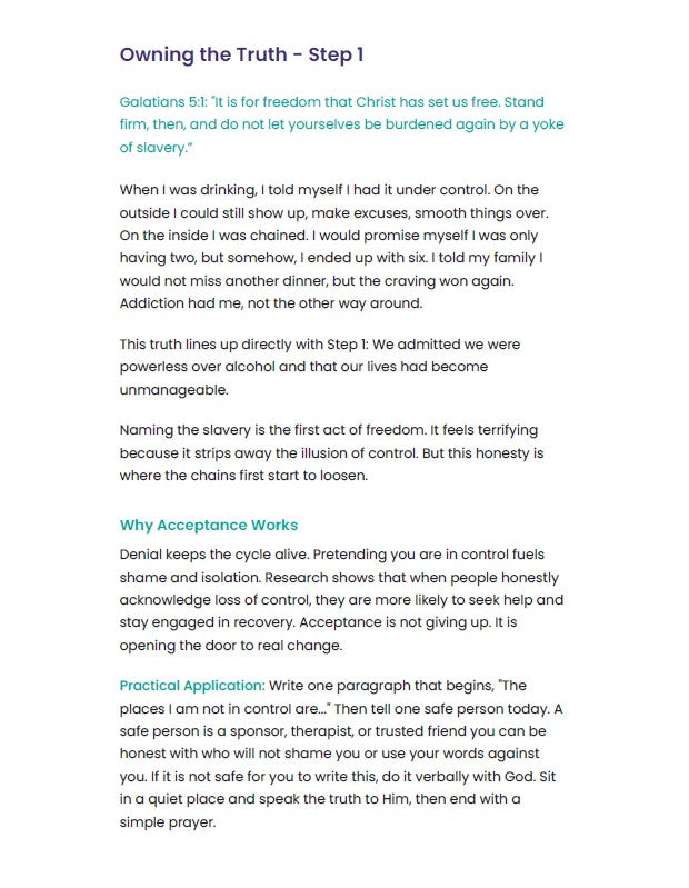 Called to Be Free | Galatians 5 Recovery Study