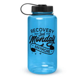 todays sober women waterbottle